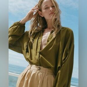 Doen Jane blouse color pickle XS